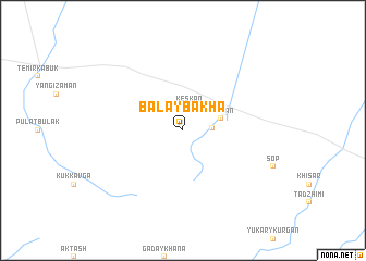 map of Balay-Bakha