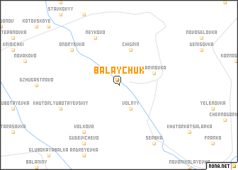 map of Balaychuk