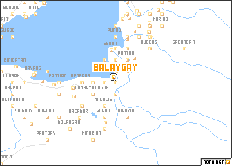 map of Balaygay