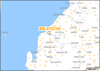 map of Balaygtiki