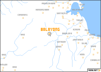 map of Balayong