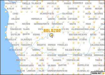 map of Balazar