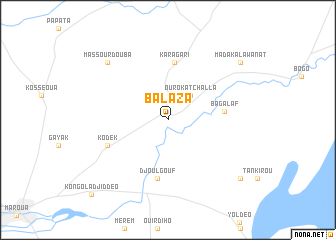 map of Balaza