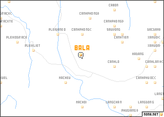 map of Ba La