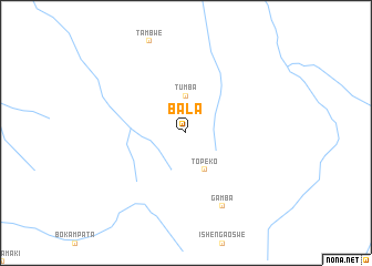 Bala (Congo, Democratic Republic of the) map - nona.net