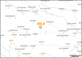 map of Bāla