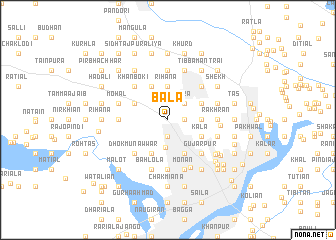 map of Bāla