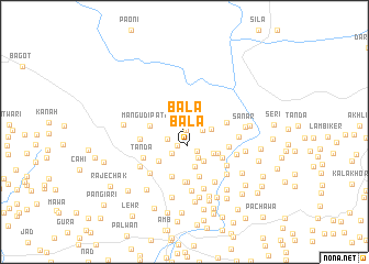 map of Bāla