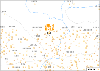 map of Bāla
