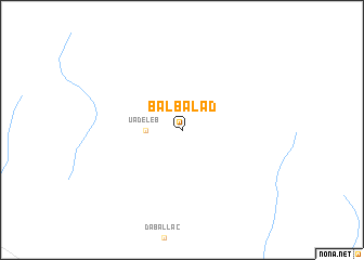 map of Balbalad