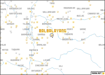 map of Balbalayang