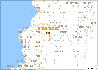 map of Balbaldez