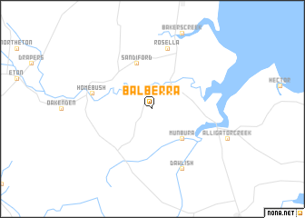 map of Balberra