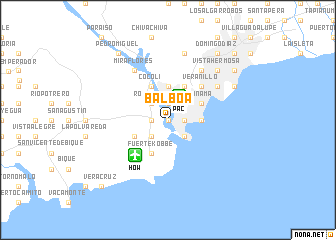 map of Balboa