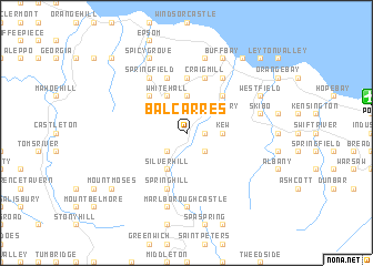 map of Balcarres
