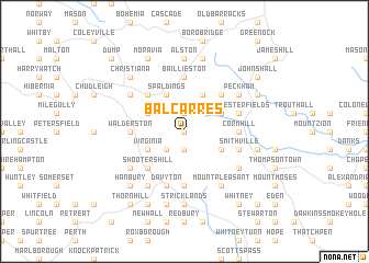 map of Balcarres