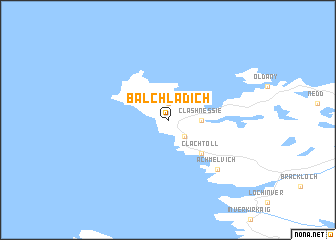 map of Balchladich