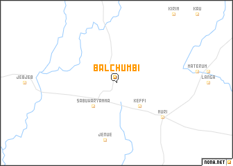 map of Balchumbi