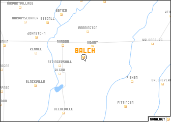 map of Balch