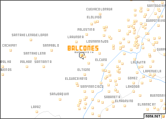 map of Balcones