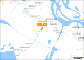 map of Balco