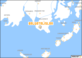 map of Baldatal Islam