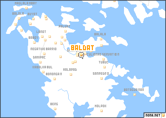 map of Baldat
