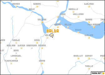 map of Balda