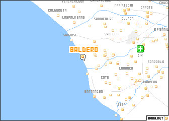 map of Baldero