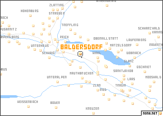 map of Baldersdorf