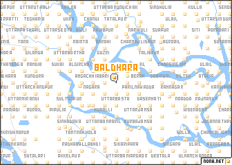 map of Bāldhara