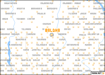 map of Baldha