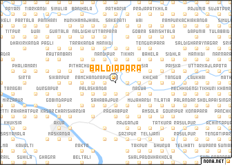 map of Baldiāpāra