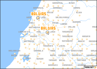 map of Baldias