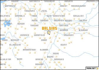 map of Baldias