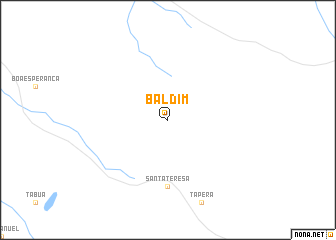 map of Baldim