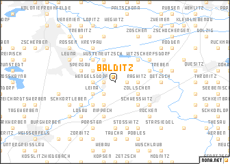 map of Balditz