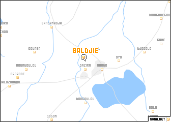 map of Baldjie