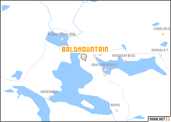 map of Bald Mountain