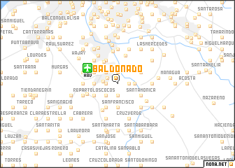 map of Baldonado