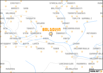 map of Baldovin