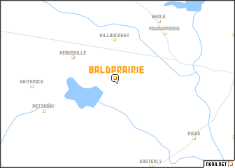 map of Bald Prairie