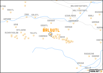 map of Baldutl\