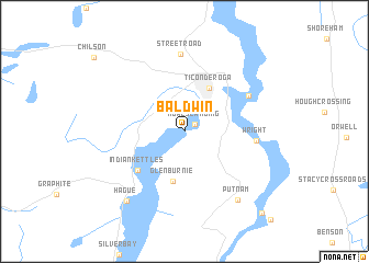 map of Baldwin