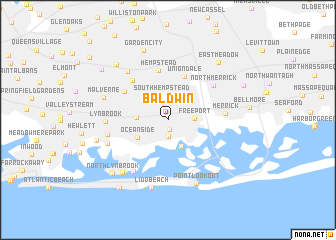 map of Baldwin