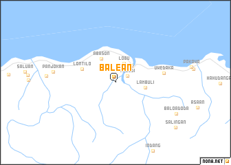 map of Balean