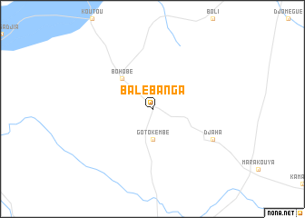 map of Balebanga