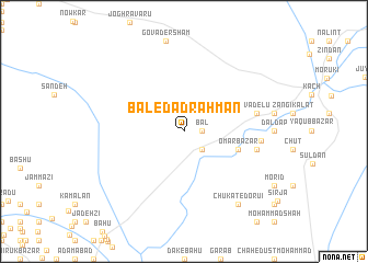 map of Bal-e Dād Raḩmān