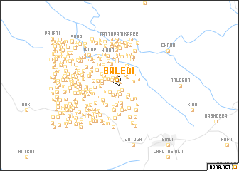 map of Baledi