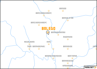 map of Baledo